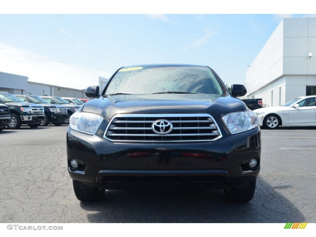 2010 Highlander Limited - Black / Ash photo #7