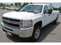 Summit White - Silverado 2500HD WT Crew Cab Photo No. 2