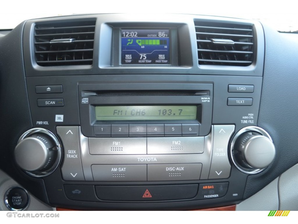 2010 Highlander Limited - Black / Ash photo #20