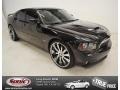 2009 Brilliant Black Crystal Pearl Dodge Charger R/T  photo #1