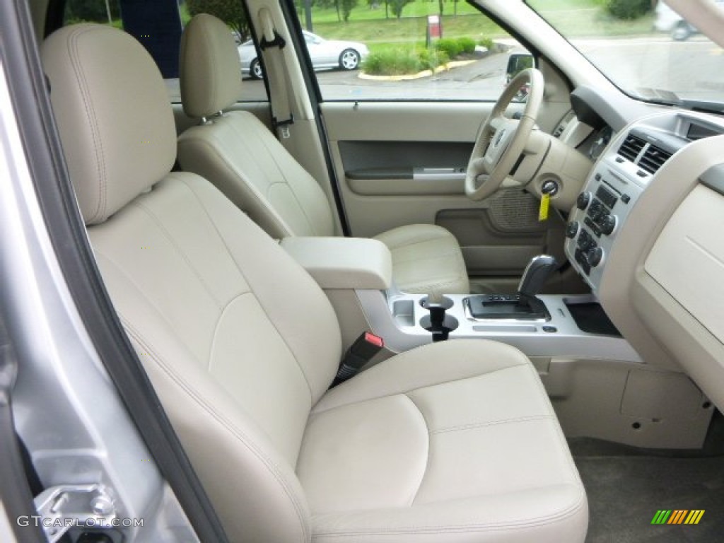 Stone Interior 2010 Mercury Mariner V6 Premier 4WD Photo #83789002