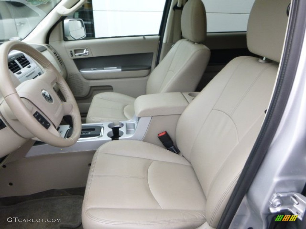 Stone Interior 2010 Mercury Mariner V6 Premier 4WD Photo #83789101