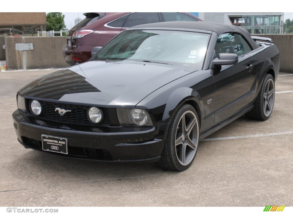 2006 Mustang GT Premium Convertible - Tungsten Grey Metallic / Dark Charcoal photo #6