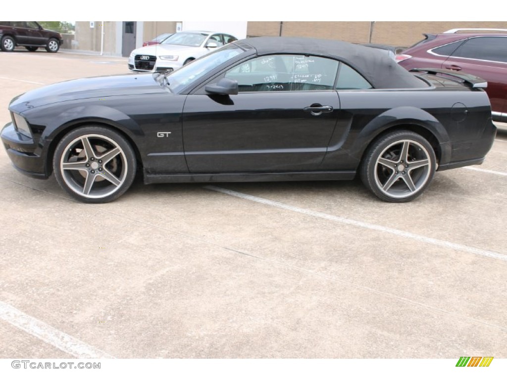 2006 Mustang GT Premium Convertible - Tungsten Grey Metallic / Dark Charcoal photo #8
