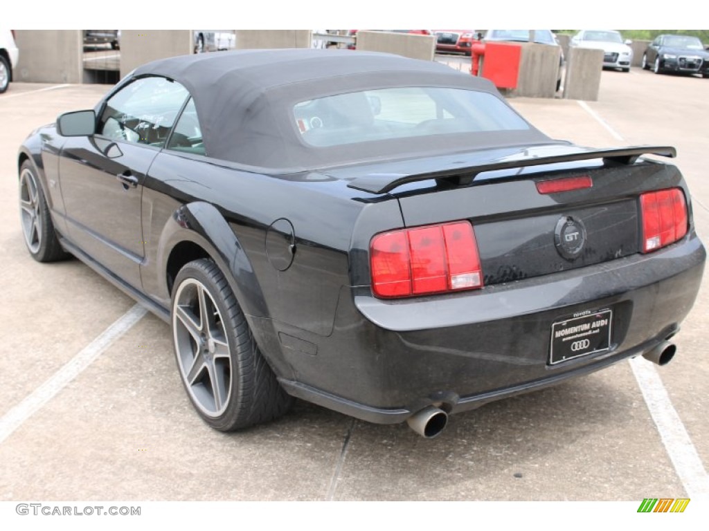 2006 Mustang GT Premium Convertible - Tungsten Grey Metallic / Dark Charcoal photo #9