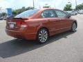 2009 Redline Orange Pearl Honda Civic Si Sedan  photo #5
