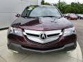 2009 Dark Cherry Pearl Acura MDX Technology  photo #8