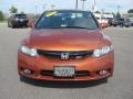 2009 Redline Orange Pearl Honda Civic Si Sedan  photo #9