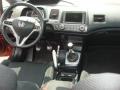 2009 Redline Orange Pearl Honda Civic Si Sedan  photo #13