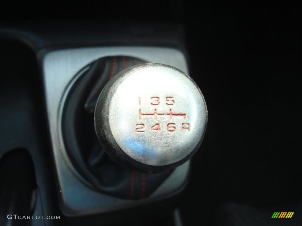 2009 Civic Si Sedan - Redline Orange Pearl / Black photo #21