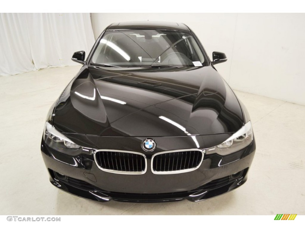 2013 3 Series 328i Sedan - Jet Black / Black photo #4