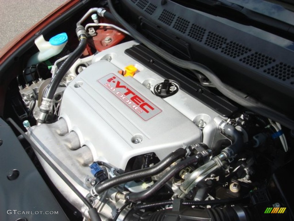 2009 Civic Si Sedan - Redline Orange Pearl / Black photo #29