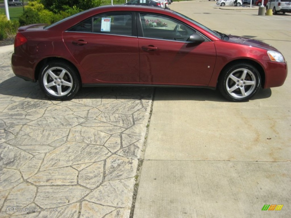 Performance Red Metallic 2008 Pontiac G6 V6 Sedan Exterior Photo #83791393