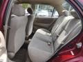 1999 Toyota Corolla Pebble Beige Interior Rear Seat Photo