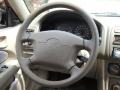 Pebble Beige Steering Wheel Photo for 1999 Toyota Corolla #83791660