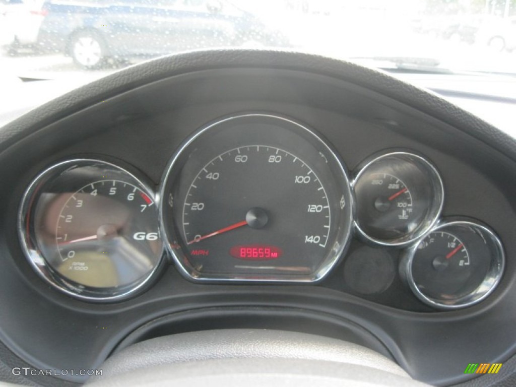 2008 Pontiac G6 V6 Sedan Gauges Photos