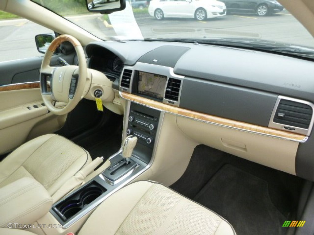 2011 Lincoln MKZ Hybrid Light Camel Dashboard Photo #83791816