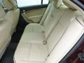 2011 Lincoln MKZ Light Camel Interior Rear Seat Photo