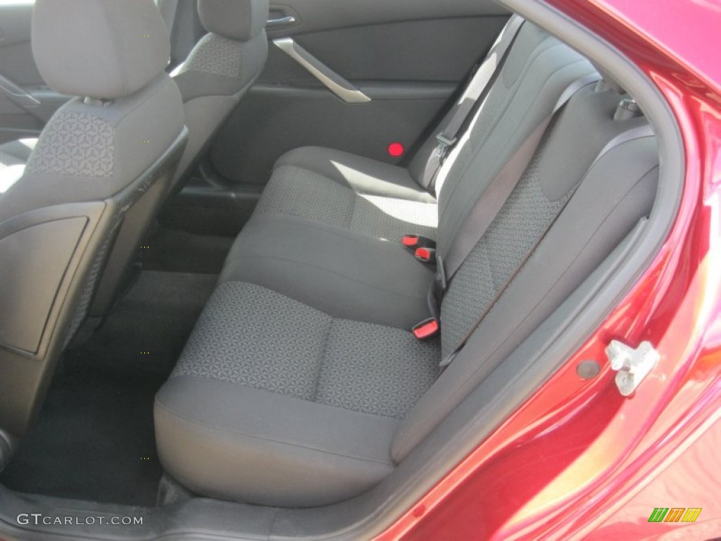 Ebony Black Interior 2008 Pontiac G6 V6 Sedan Photo #83791993