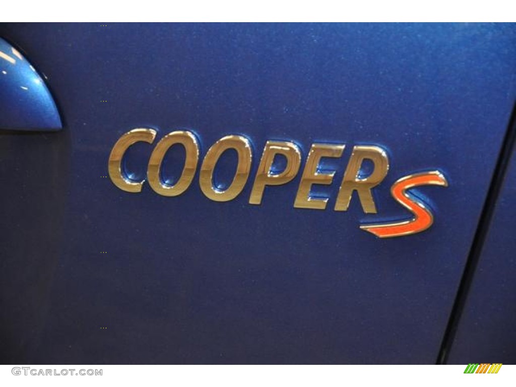 2013 Cooper S Convertible - Lightning Blue Metallic / Carbon Black photo #15
