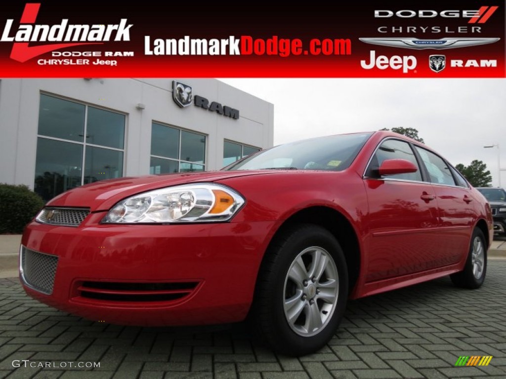 2012 Impala LS - Victory Red / Gray photo #1