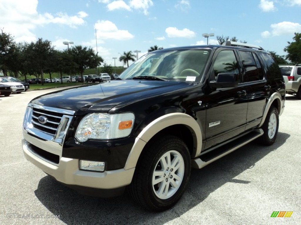 Black 2007 Ford Explorer Eddie Bauer Exterior Photo #83793061