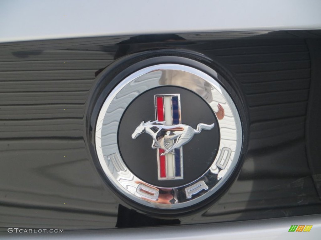 2013 Mustang V6 Coupe - Ingot Silver Metallic / Charcoal Black photo #15