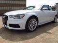 Glacier White Metallic 2014 Audi A6 3.0T quattro Sedan Exterior
