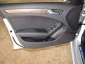 Black 2014 Audi A4 2.0T Sedan Door Panel