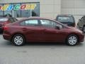 Crimson Pearl - Civic LX Sedan Photo No. 3