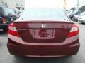 Crimson Pearl - Civic LX Sedan Photo No. 5
