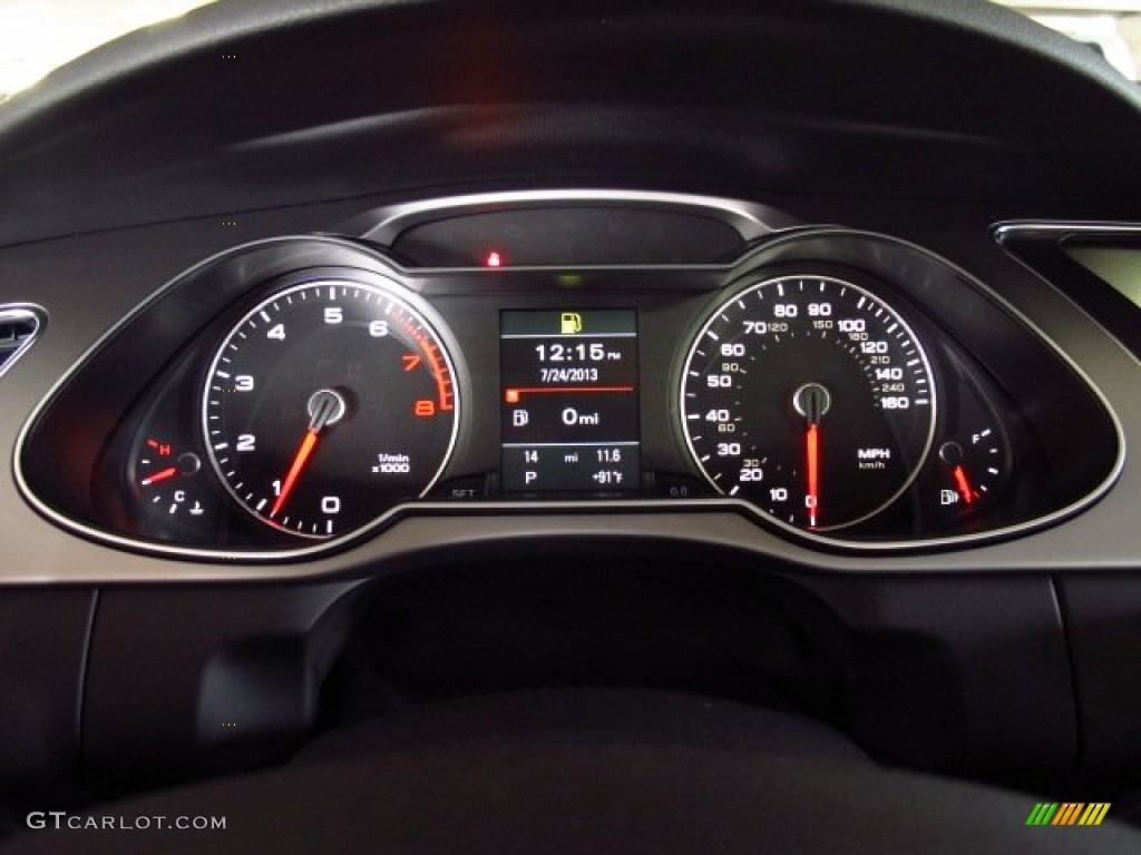 2014 Audi A4 2.0T Sedan Gauges Photo #83795086