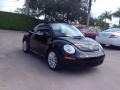 2010 Black Volkswagen New Beetle 2.5 Convertible  photo #7