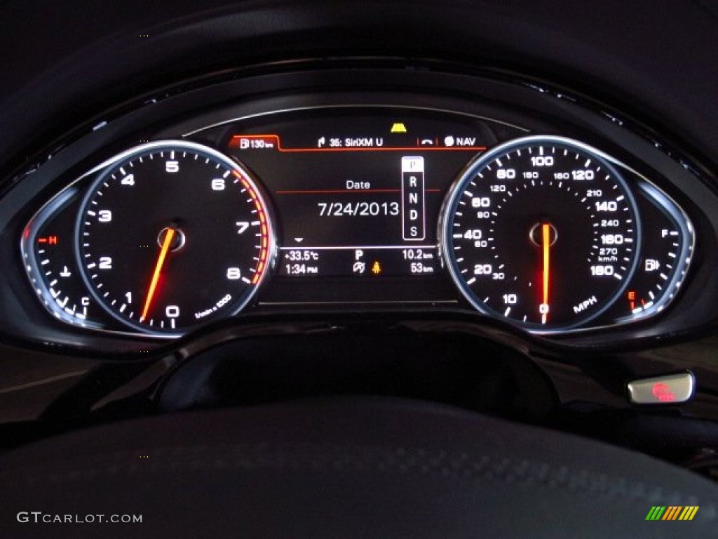 2014 Audi A8 L 4.0T quattro Gauges Photo #83795938