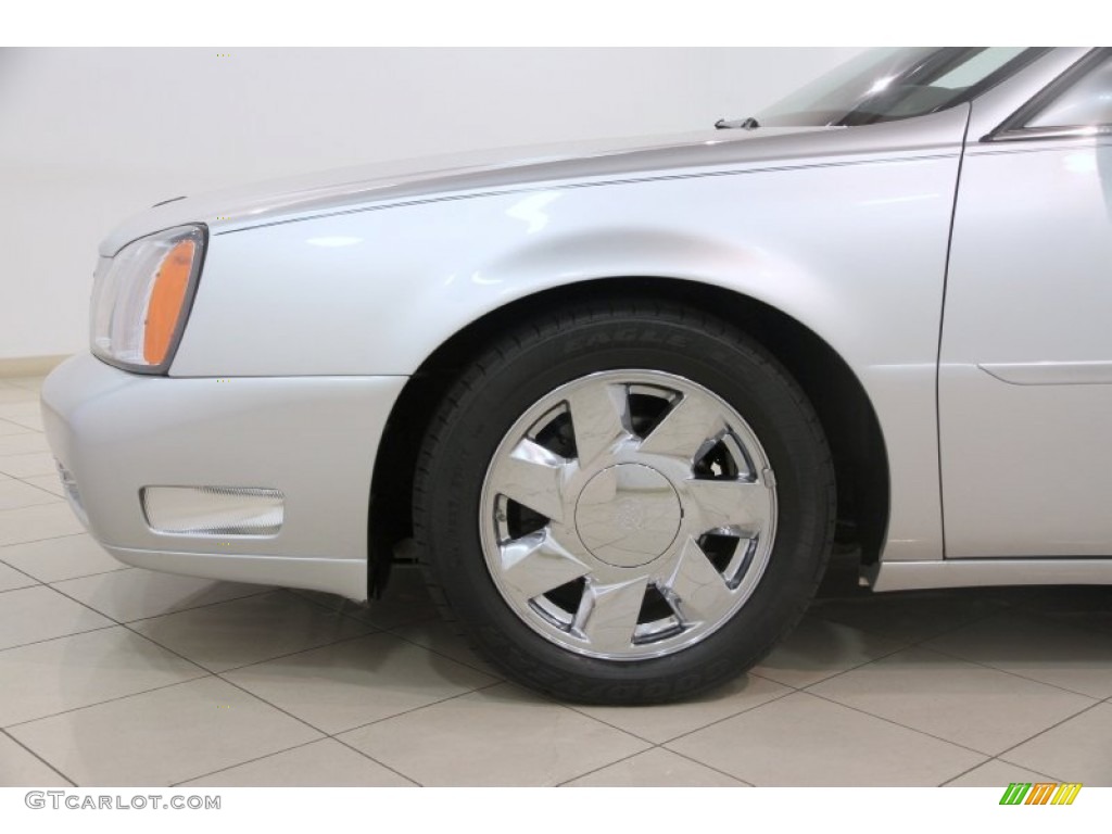2001 DeVille DTS Sedan - Sterling Silver / Dark Gray photo #23