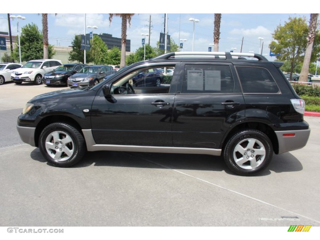 Labrador Black Pearl 2003 Mitsubishi Outlander XLS Exterior Photo #83797069