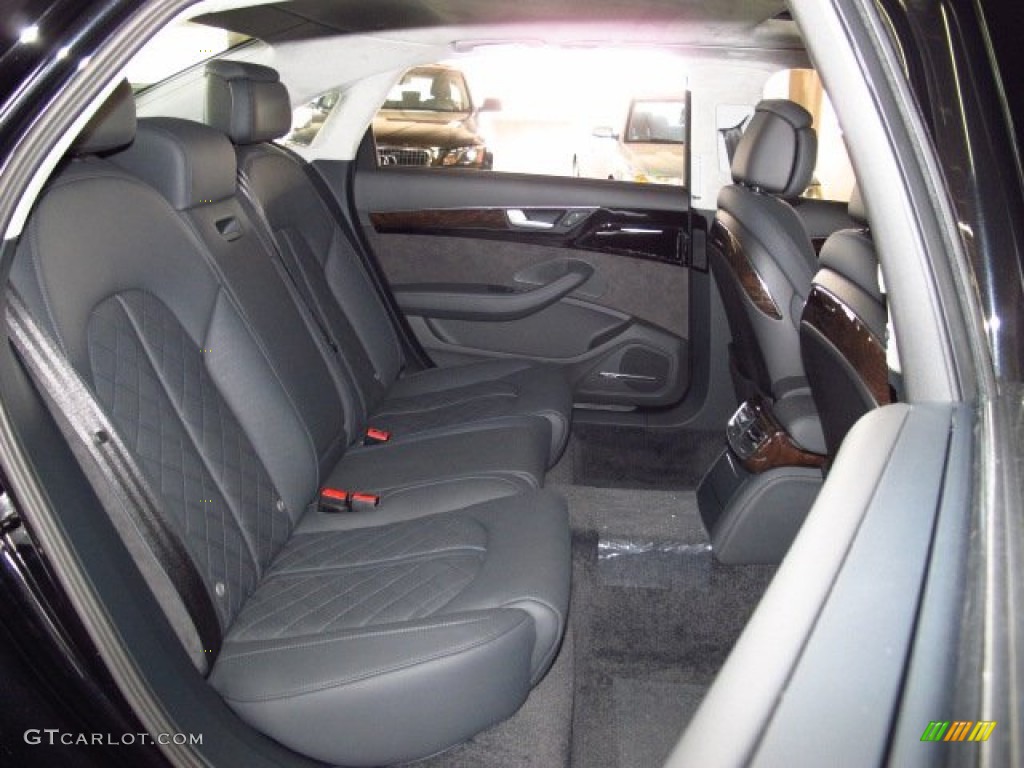 2014 Audi A8 L 4.0T quattro Rear Seat Photo #83797168