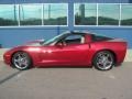 2008 Crystal Red Metallic Chevrolet Corvette Coupe  photo #3
