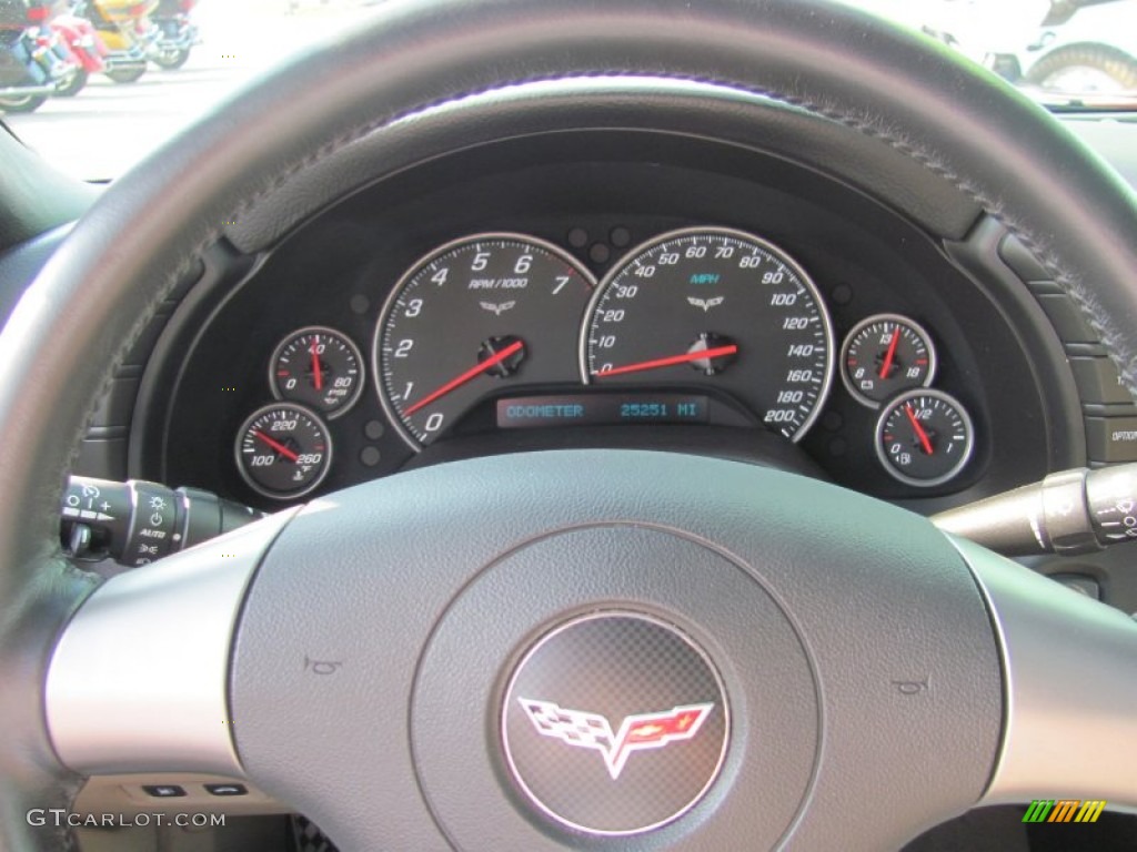 2008 Corvette Coupe - Crystal Red Metallic / Cashmere photo #6