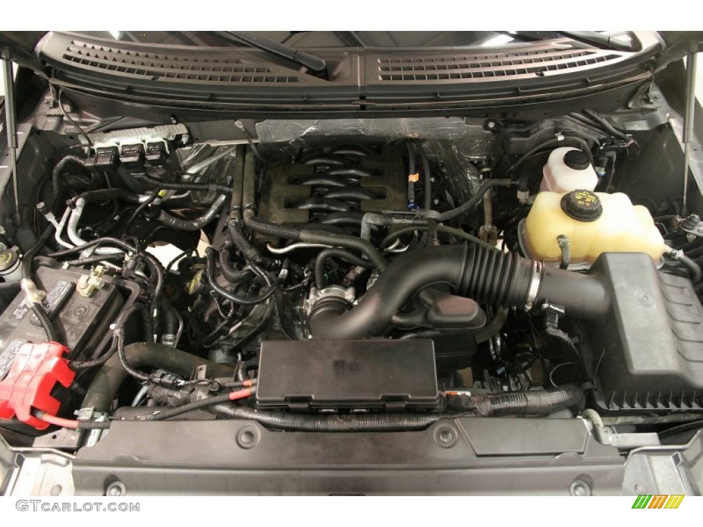 2011 Ford F150 XLT Regular Cab 4x4 Engine Photos