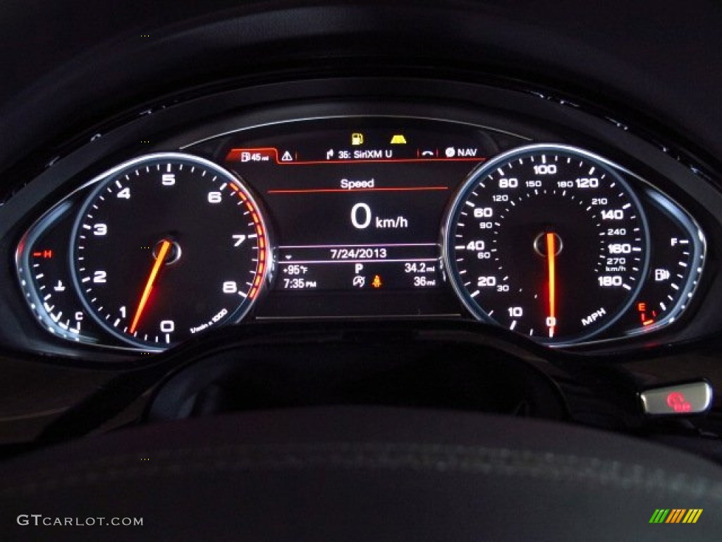 2014 Audi A8 L 4.0T quattro Gauges Photo #83797561