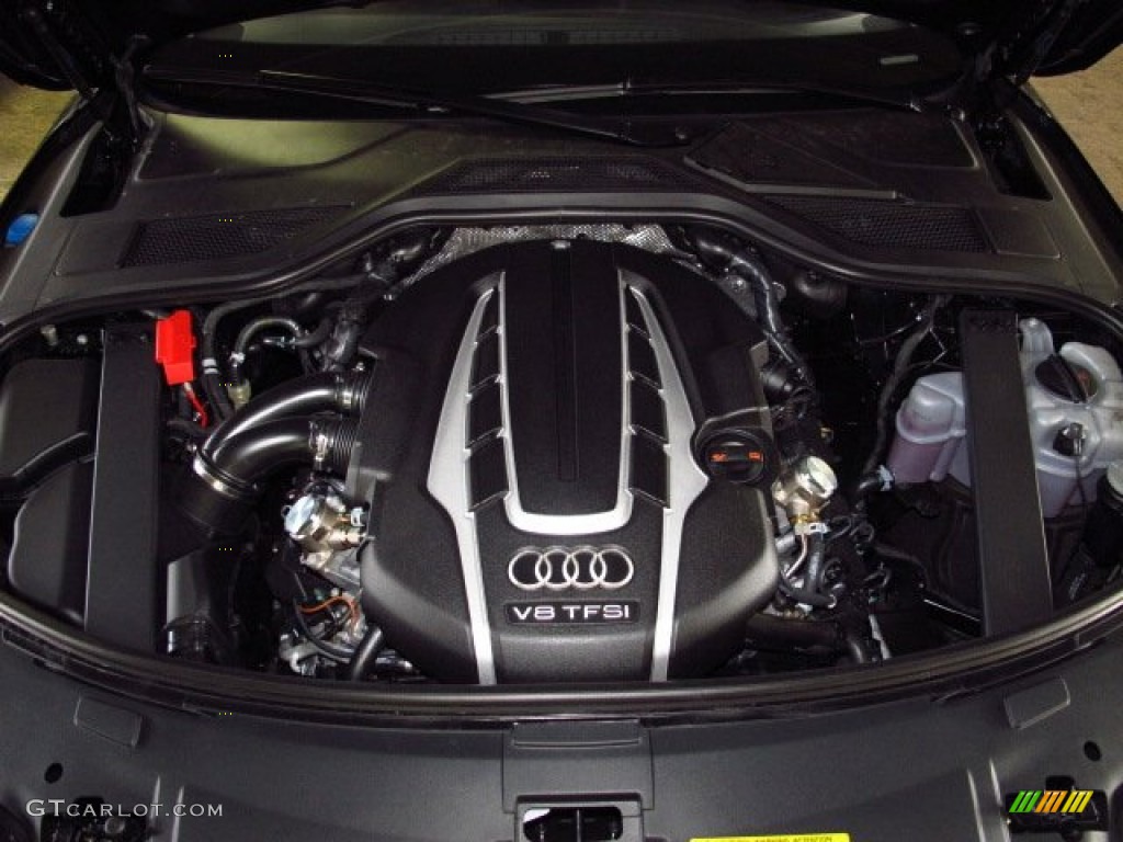 2014 Audi A8 L 4.0T quattro 4.0 Liter Turbocharged FSI DOHC 32-Valve VVT V8 Engine Photo #83797585