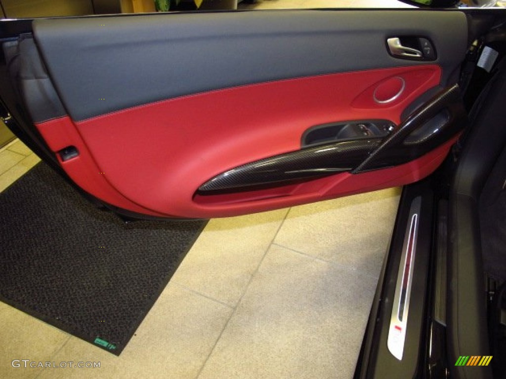 2014 Audi R8 Spyder V10 Red Door Panel Photo #83797768