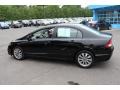 Crystal Black Pearl 2011 Honda Civic EX Sedan Exterior