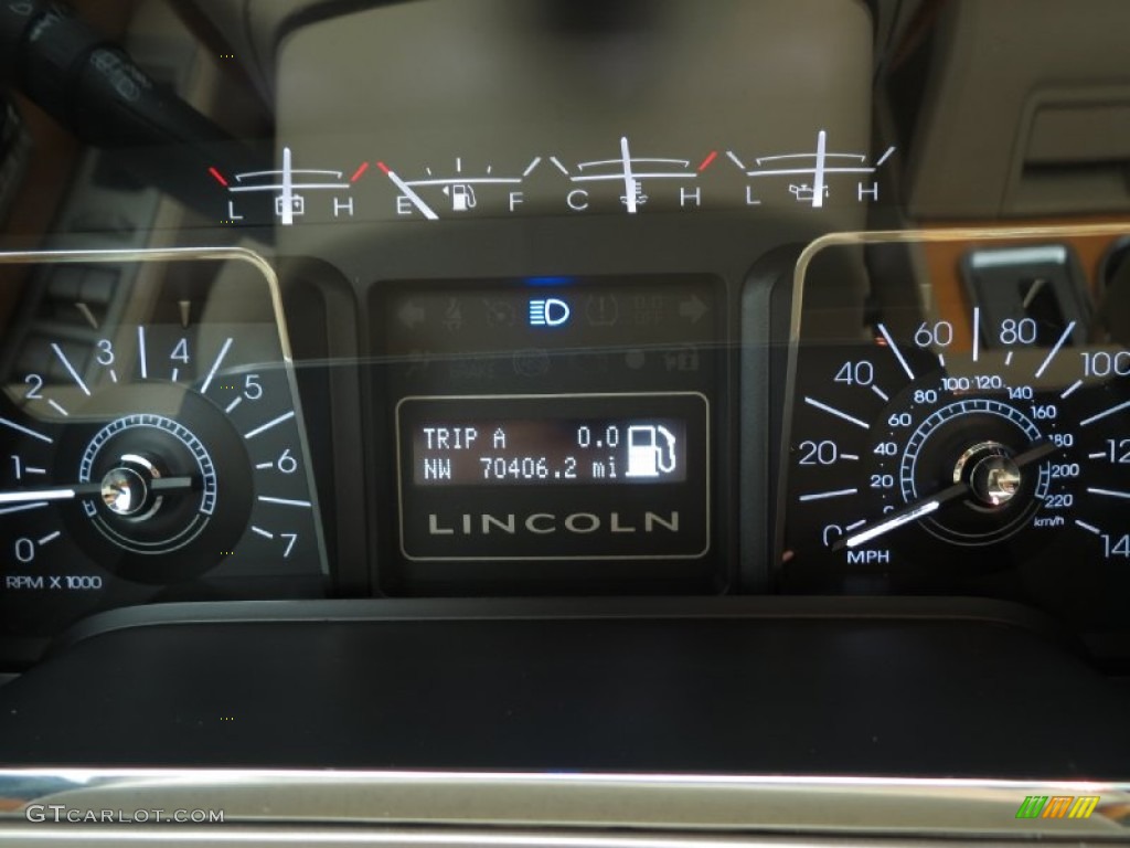 2008 Lincoln Navigator Luxury Gauges Photo #83798026