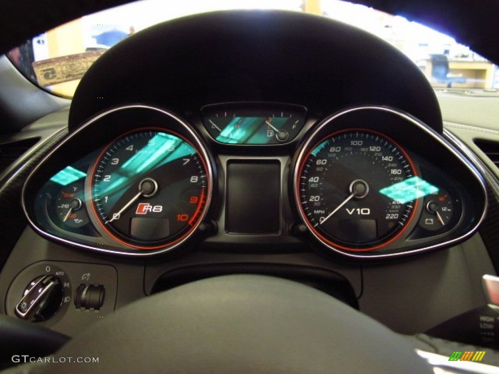 2014 Audi R8 Spyder V10 Gauges Photo #83798101