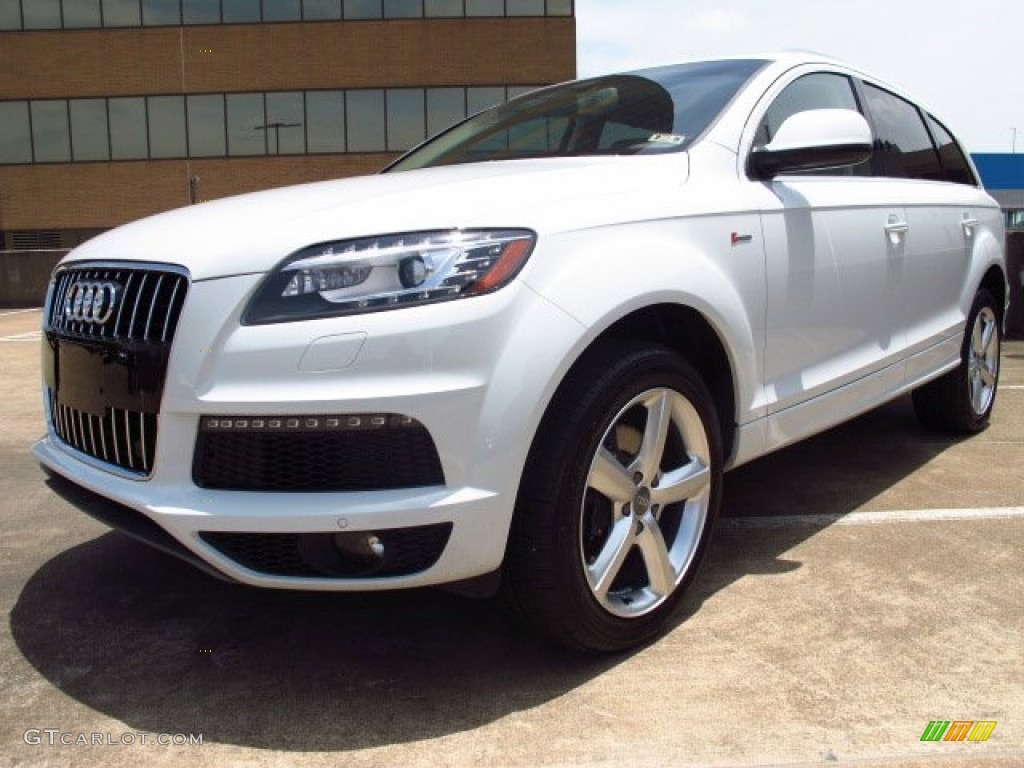 2014 Q7 3.0 TFSI quattro - Carrara White / Cardamom Beige photo #6