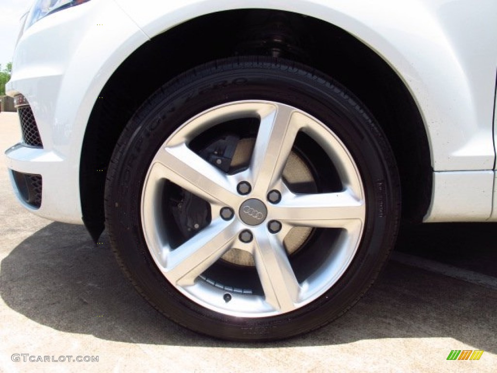 2014 Q7 3.0 TFSI quattro - Carrara White / Cardamom Beige photo #8