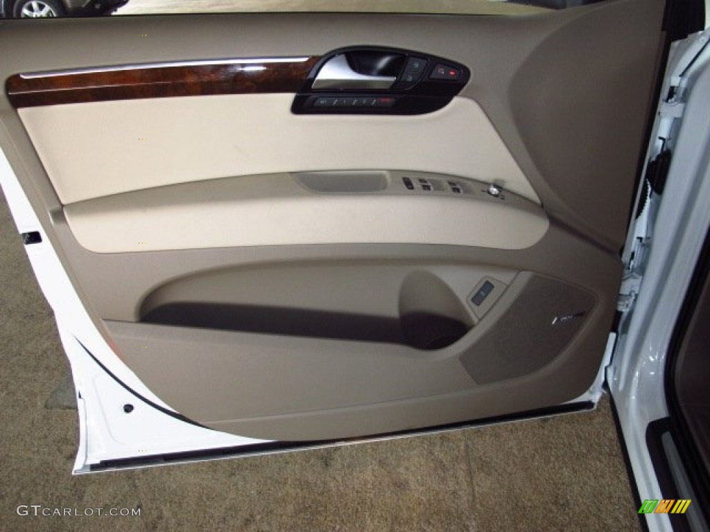 2014 Q7 3.0 TFSI quattro - Carrara White / Cardamom Beige photo #12