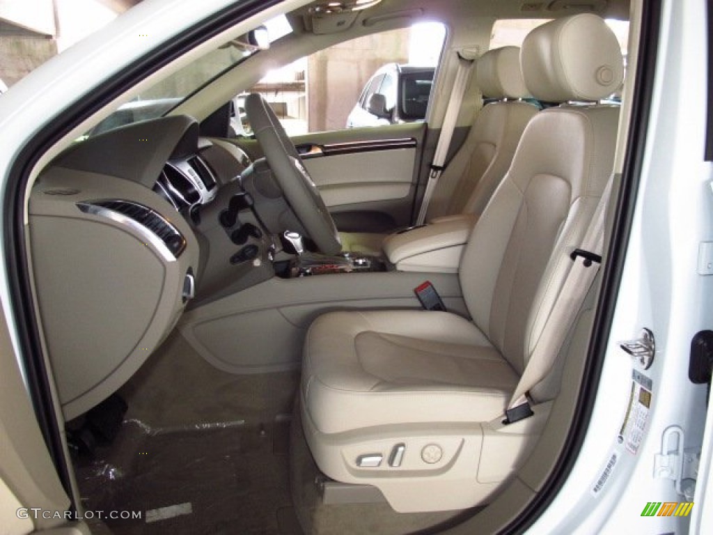 2014 Q7 3.0 TFSI quattro - Carrara White / Cardamom Beige photo #13